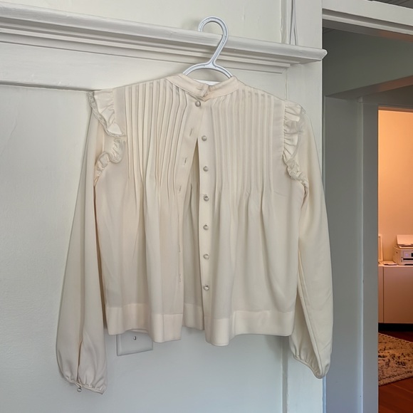 Wilfred white / cream blouse - Picture 3 of 3